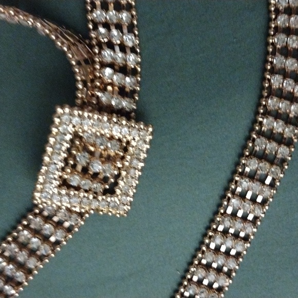 Silver Rhinestone Belt - Picture 3 of 4